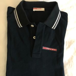 PRADA | Men’s Cotton Piqué Short Sleeve